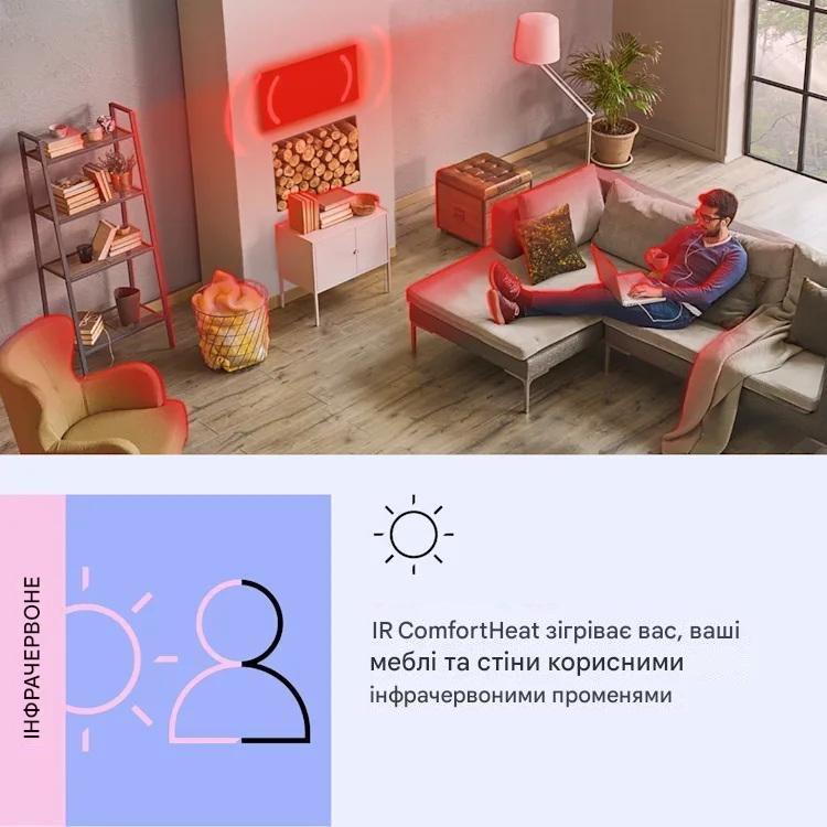 Обогреватель-зеркало KLARSTEIN La Palma 750 (10039831) - фото 7