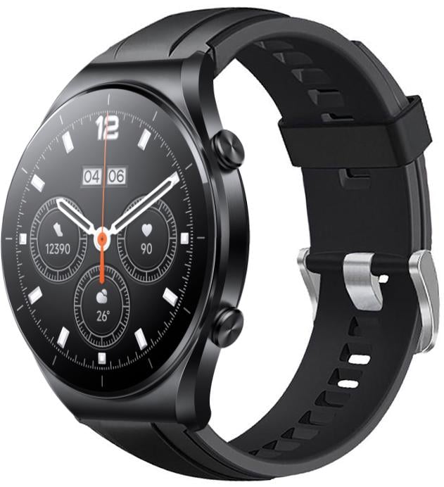 Ремешок Coholl для Xiaomi Watch S1 Acttive Black (28996-2B)