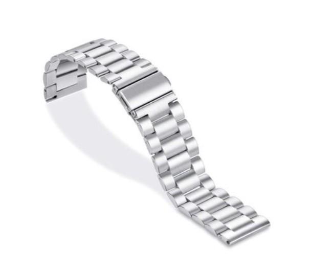 Браслет сталевий BeWatch для Huawei Watch 2 Watch Gt 2 42 мм 20 мм Сріблястий (1110405) - фото 2