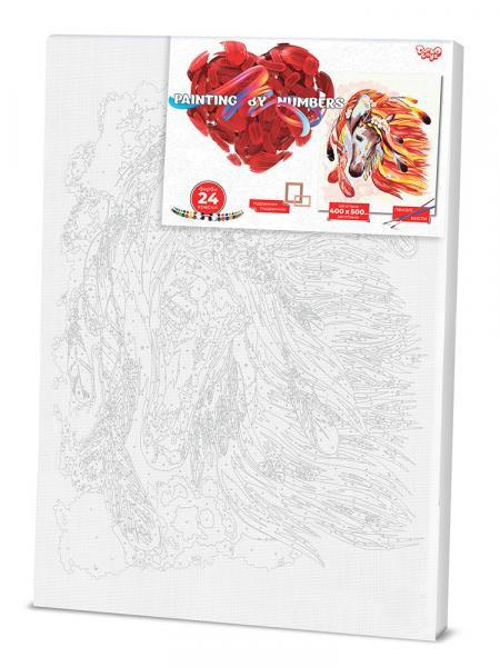 Картина по номерам Danko Toys Danko Toys Конь 40х50 см (KpNe-01-07) Картина по номерам Danko Toys Danko Toys Конь 40х50 см (KpNe-01-07)