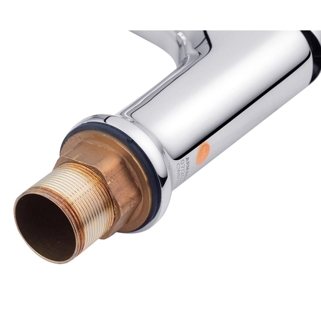 Смеситель для раковины Kroner KRP Armada C010 Хром (CV024309) - фото 6 Смеситель для раковины Kroner KRP Armada C010 Хром (CV024309) - фото 6