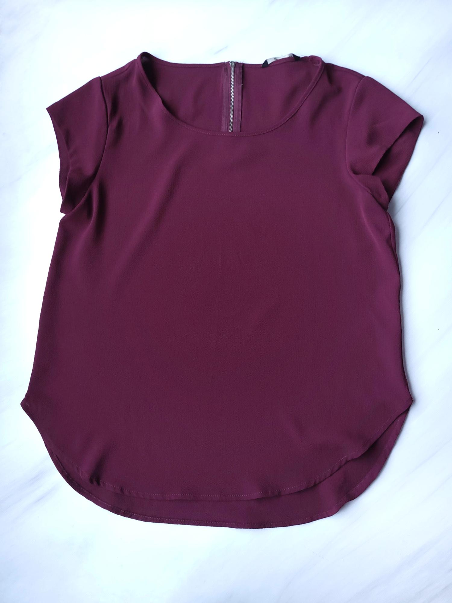 Блузка женская Only L Темно-сиреневый (12874) - фото 3 Блузка женская Only L Темно-сиреневый (12874) - фото 3