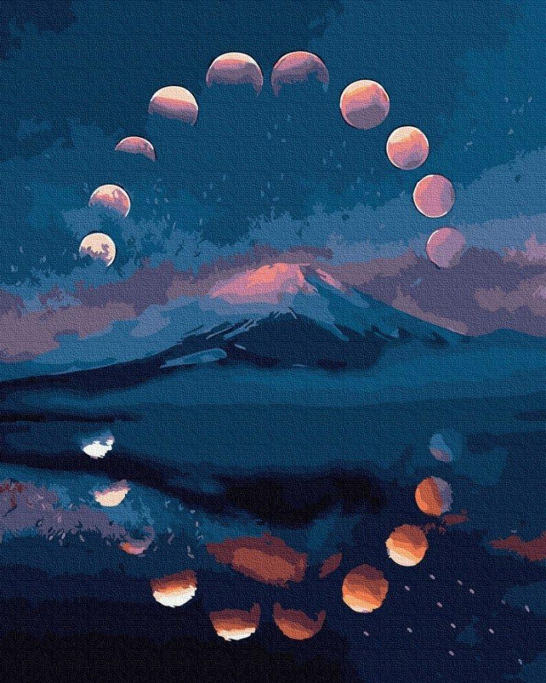 Картина по номерам Brushme Лунный круг 40х50 см Картина по номерам Brushme Лунный круг 40х50 см