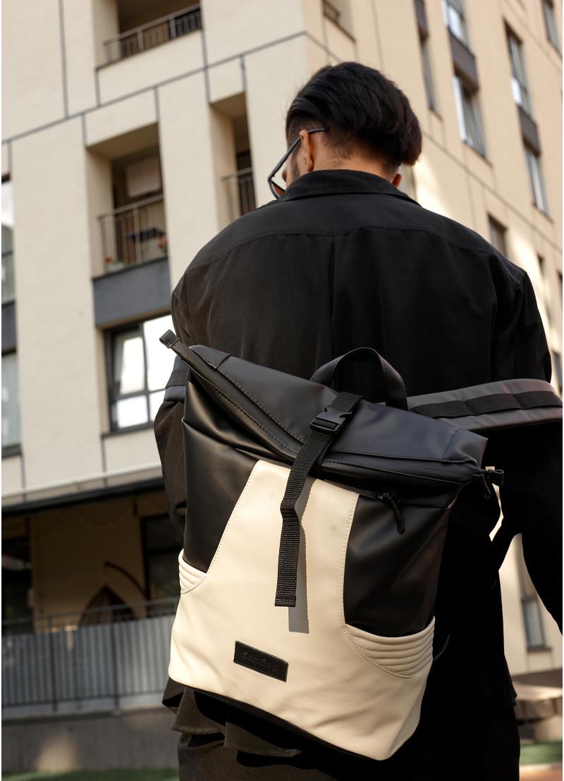 Рюкзак чоловічий Sambag RollTop X Чорно-сірий (24238707) - фото 9 Рюкзак чоловічий Sambag RollTop X Чорно-сірий (24238707) - фото 9