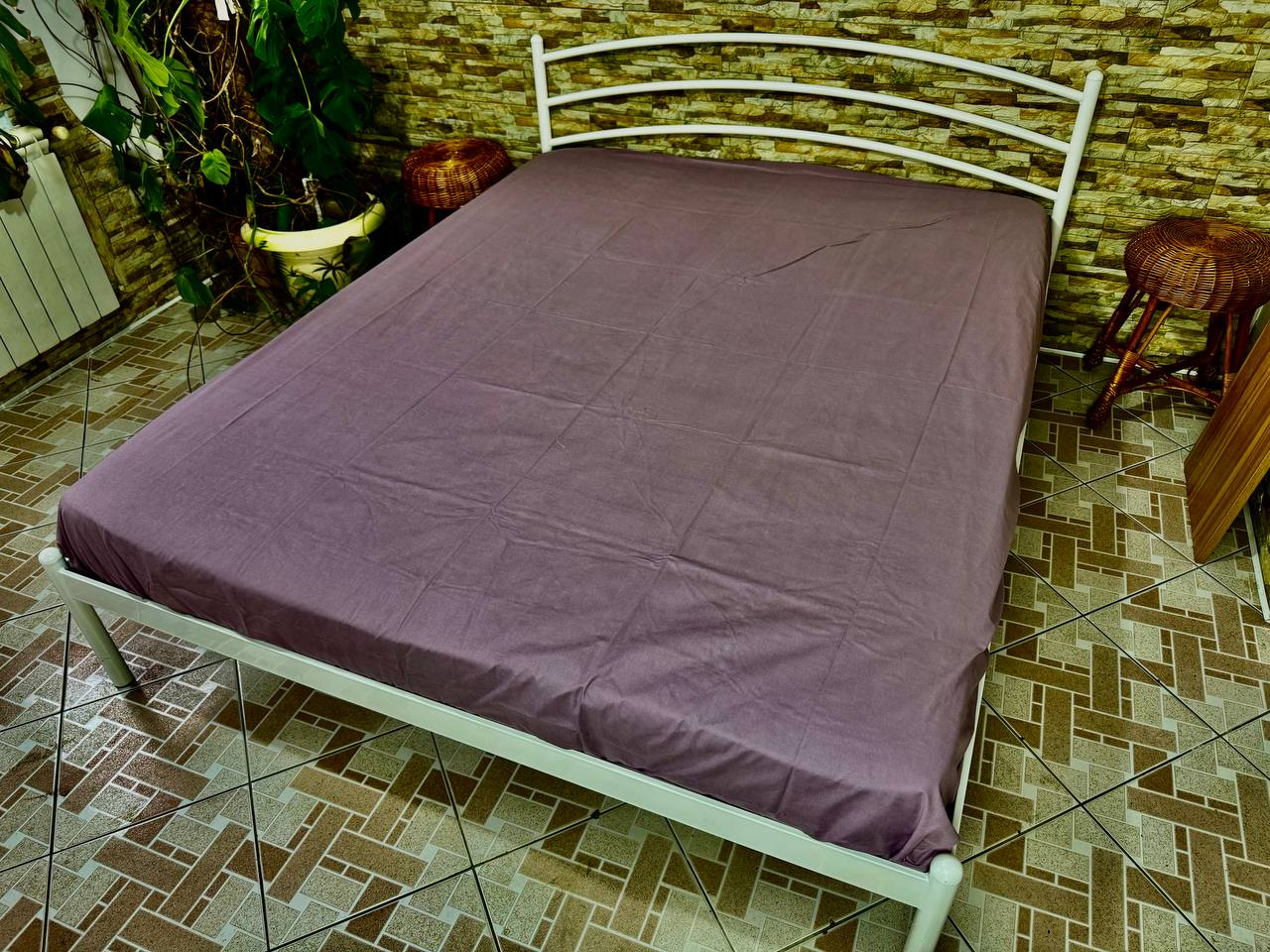 Простирадло на гумці Пудра бязь голд 160х200 см (G-1038/-160x) - фото 2 Простирадло на гумці Пудра бязь голд 160х200 см (G-1038/-160x) - фото 2