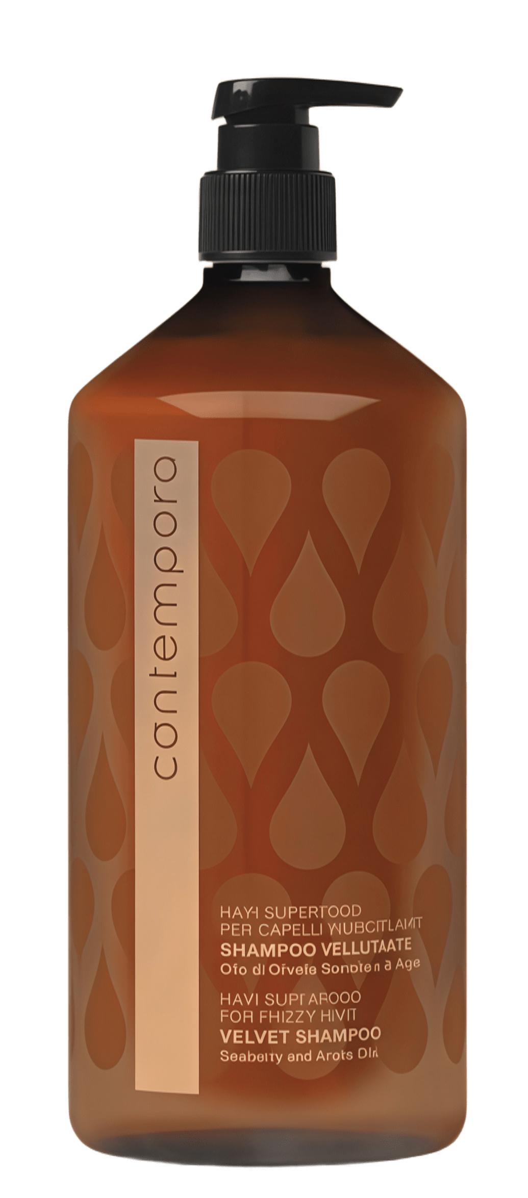 Разглаживающий шампунь с маслом арганы и облепихи Contempora «Сияющий бархат» 1000 мл Разглаживающий шампунь с маслом арганы и облепихи Contempora «Сияющий бархат» 1000 мл
