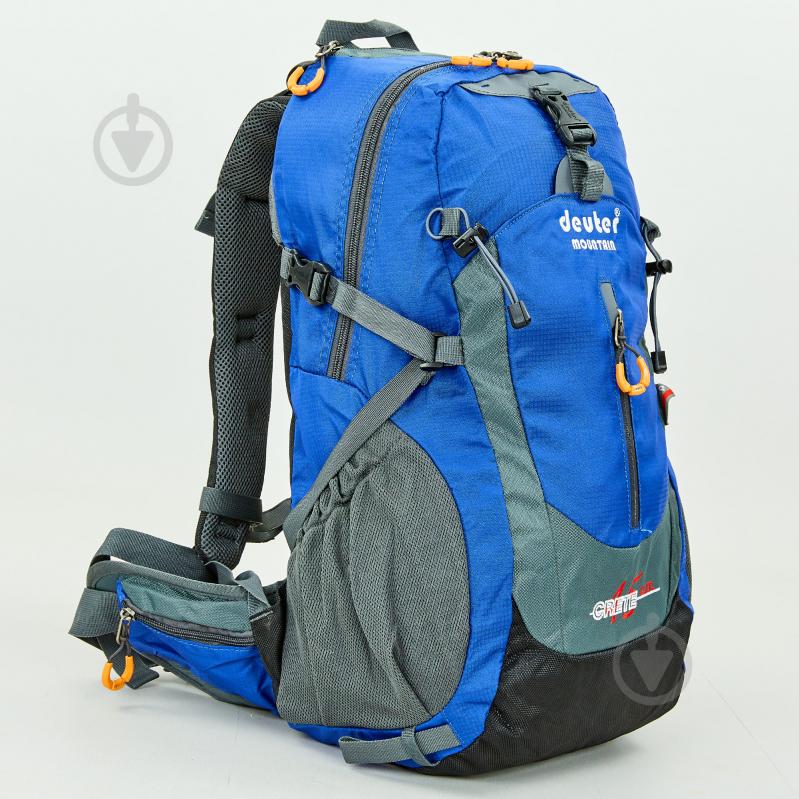 Рюкзак спортивный planeta-sport V-45л DTR 8810-2 с чехлом 49х29х24см Синий Рюкзак спортивный planeta-sport V-45л DTR 8810-2 с чехлом 49х29х24см Синий