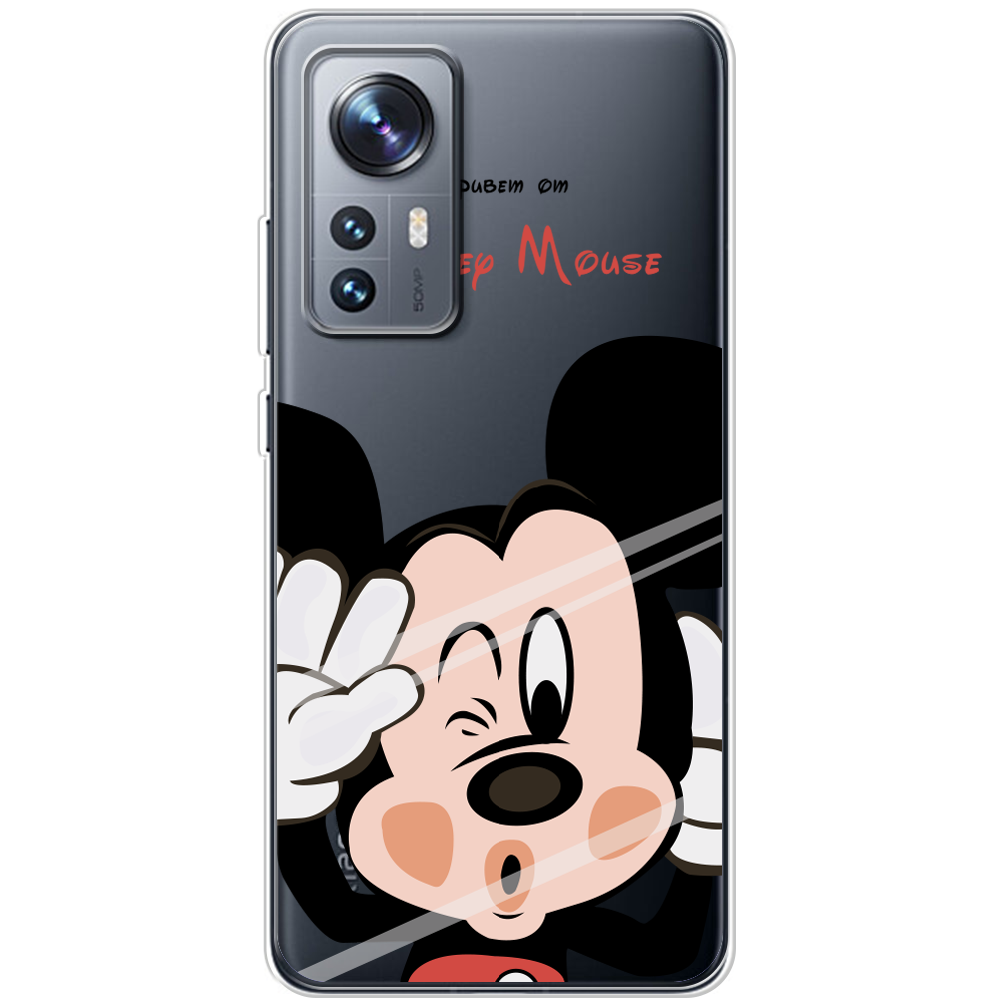 Чехол BoxFace Xiaomi 12 / 12X Mister M Прозрачный силикон (44529-cc58-44529)