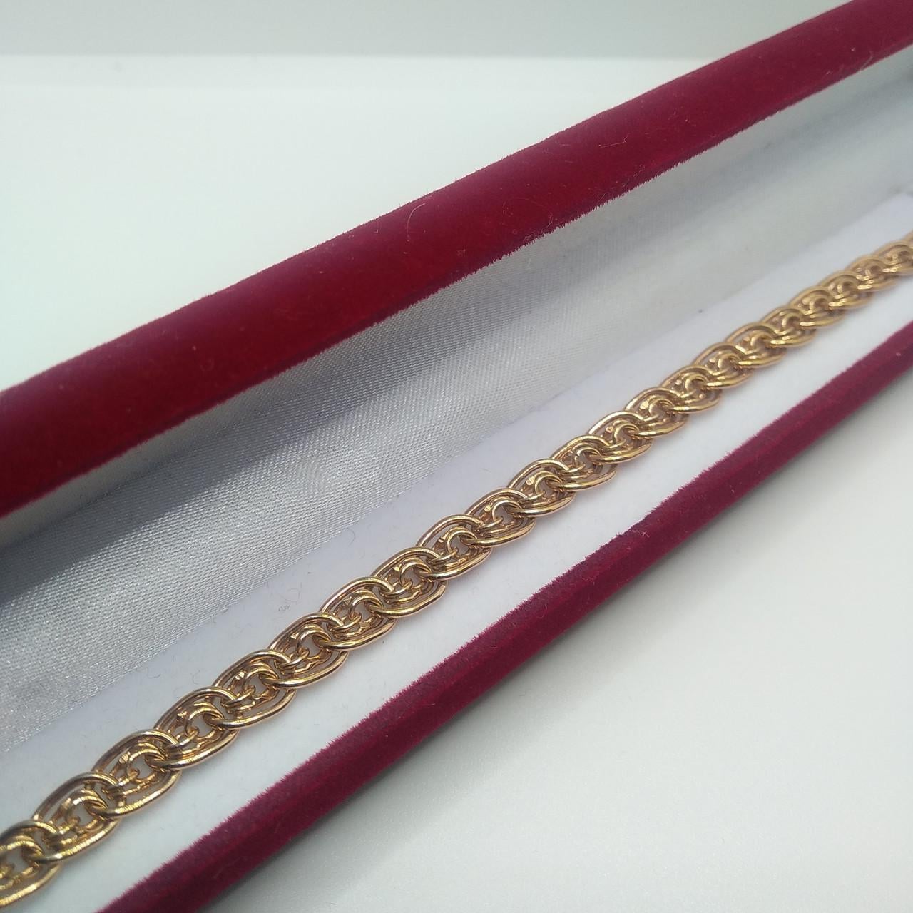 Браслет нонна серебро позолоченный 925° 10,91 г р.20 (07800820)