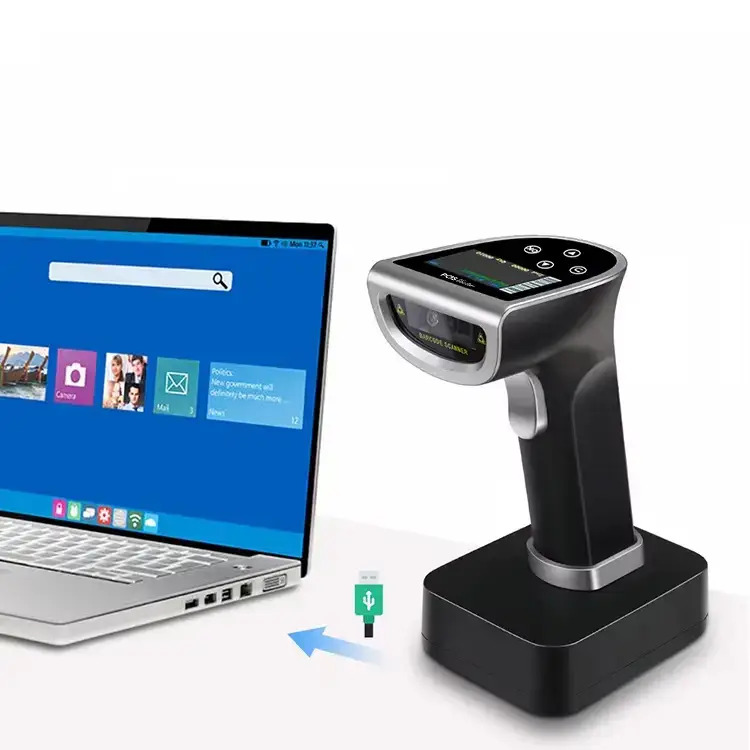 Сканер штрихкодов беспроводной 2D/1D YHD-6800DB-PRO BlueTooth (21777980) - фото 11