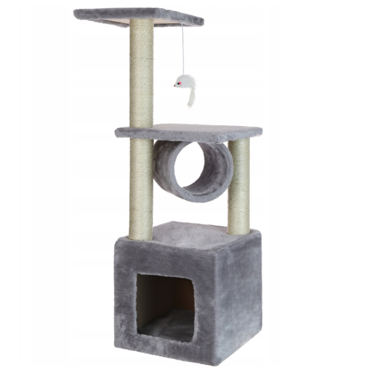 Домик-когтеточка для котов деревянный 90 см (100814) Домик-когтеточка для котов деревянный 90 см (100814)