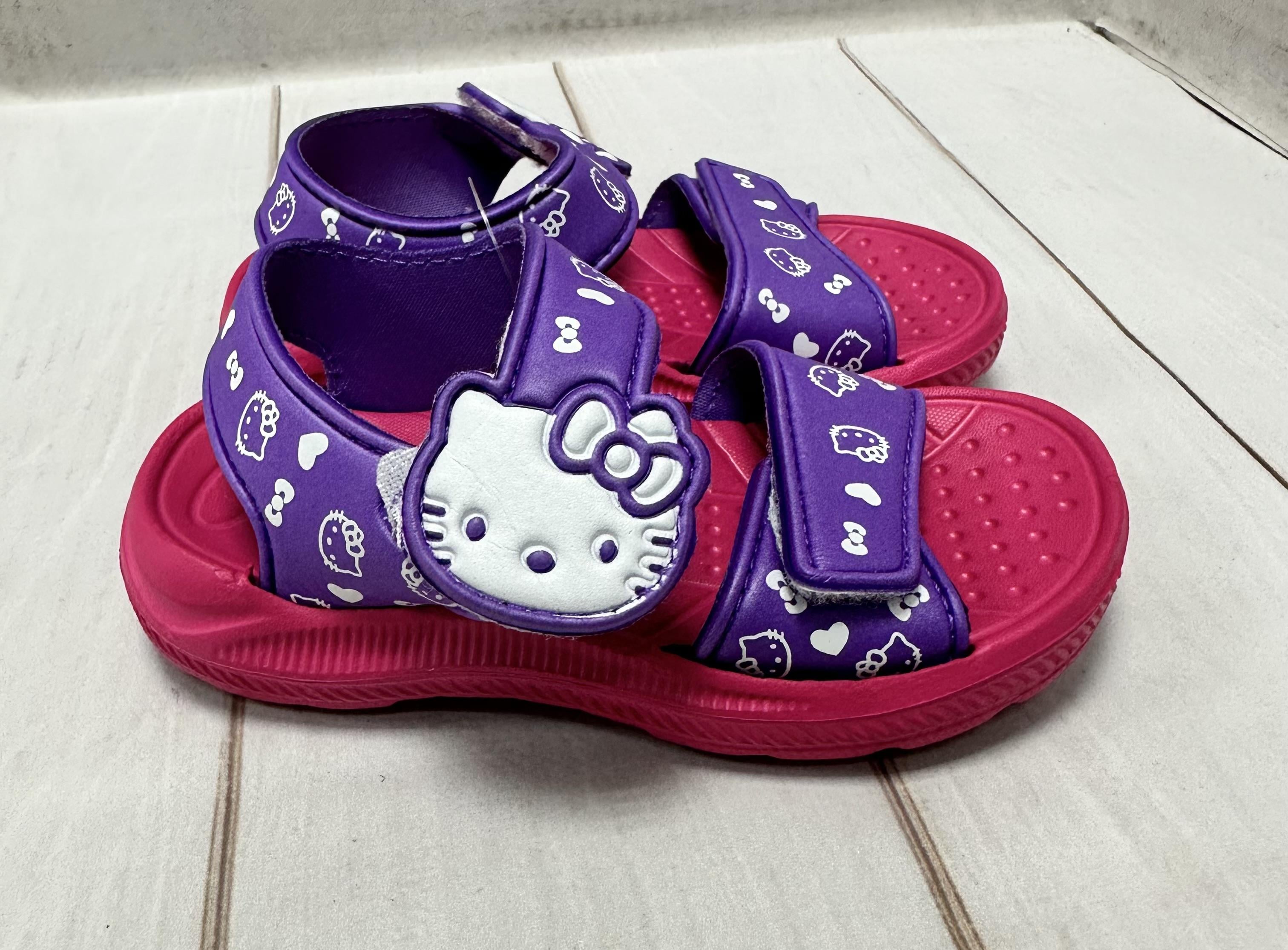 Босоножки детские резиновые Sydney для девочки р. 27 17 см Фиолетовый (15602191)