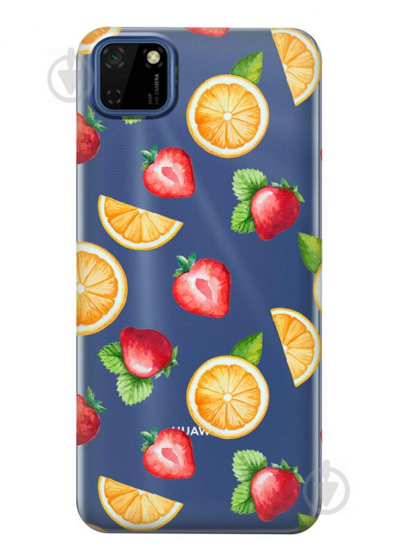 Прозрачный силиконовый чехол iSwag для Huawei Y5p с рисунком - Фруктовый дизайн (KS2420) Прозрачный силиконовый чехол iSwag для Huawei Y5p с рисунком - Фруктовый дизайн (KS2420)