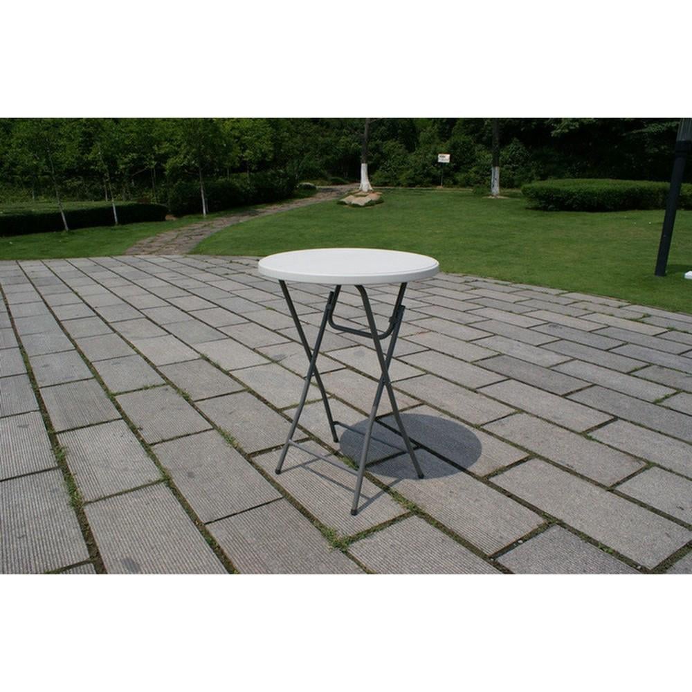 Стол туристический складной круглый Time Eco ТЕ-1830 Белый (4820211100711) - фото 3