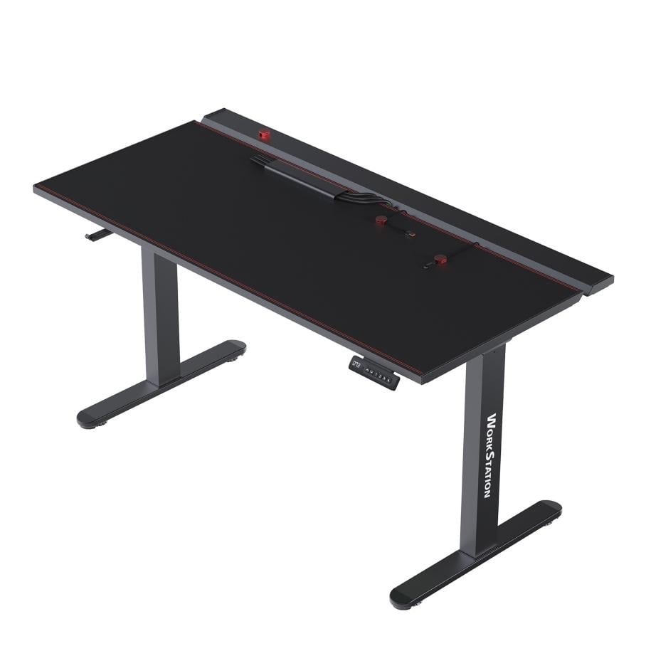 Стол игровой Fantech DW114 Dublin Workstation 2 моторы высота 73–122 см 120 кг магнитный коврик/RGB лента (34843178)