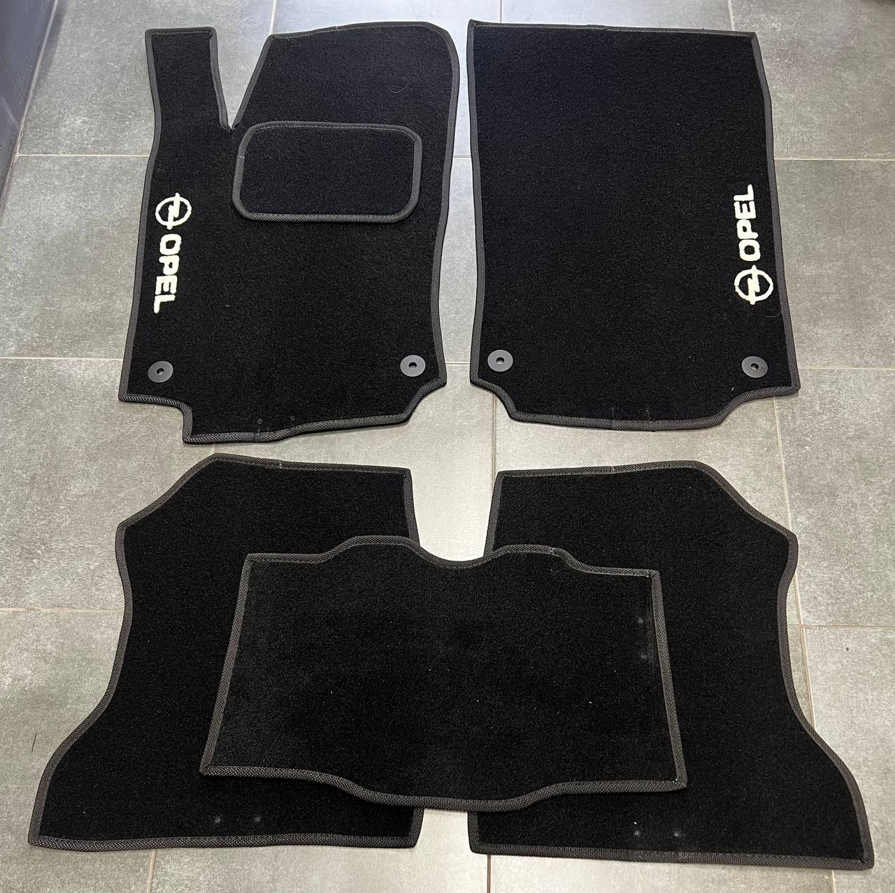 Коврики автомобильные ворсовые в салон для Opel Combo C 2001-2011