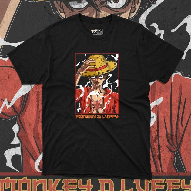 Футболка мужская с принтом Ван Пис Monkey D Luffy р. 48 (Anime0217)