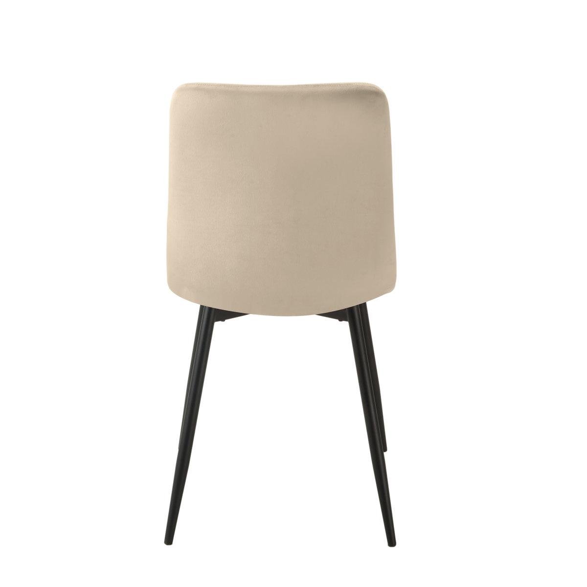 Стул кухонный Intarsio Neo Черный/Темно-бежевый - фото 2