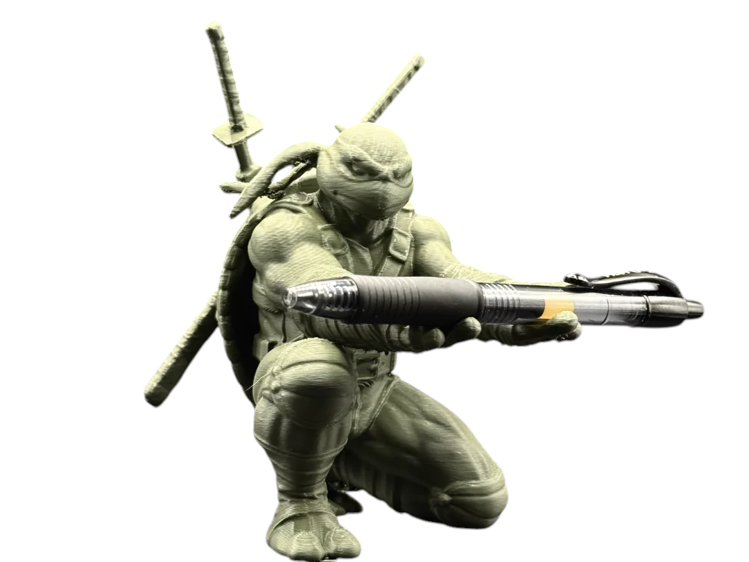 Подставка для ручек Ракушки ниндзя Леонардо Leonardo Pen Holder TMNT 13 см