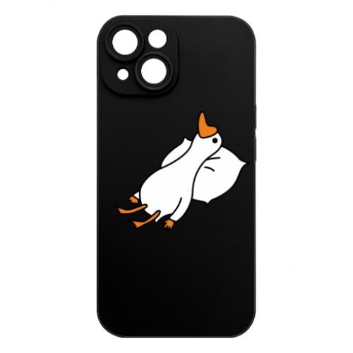 Чехол для iPhone 15 Гусь лежит (16694309-2-185156)