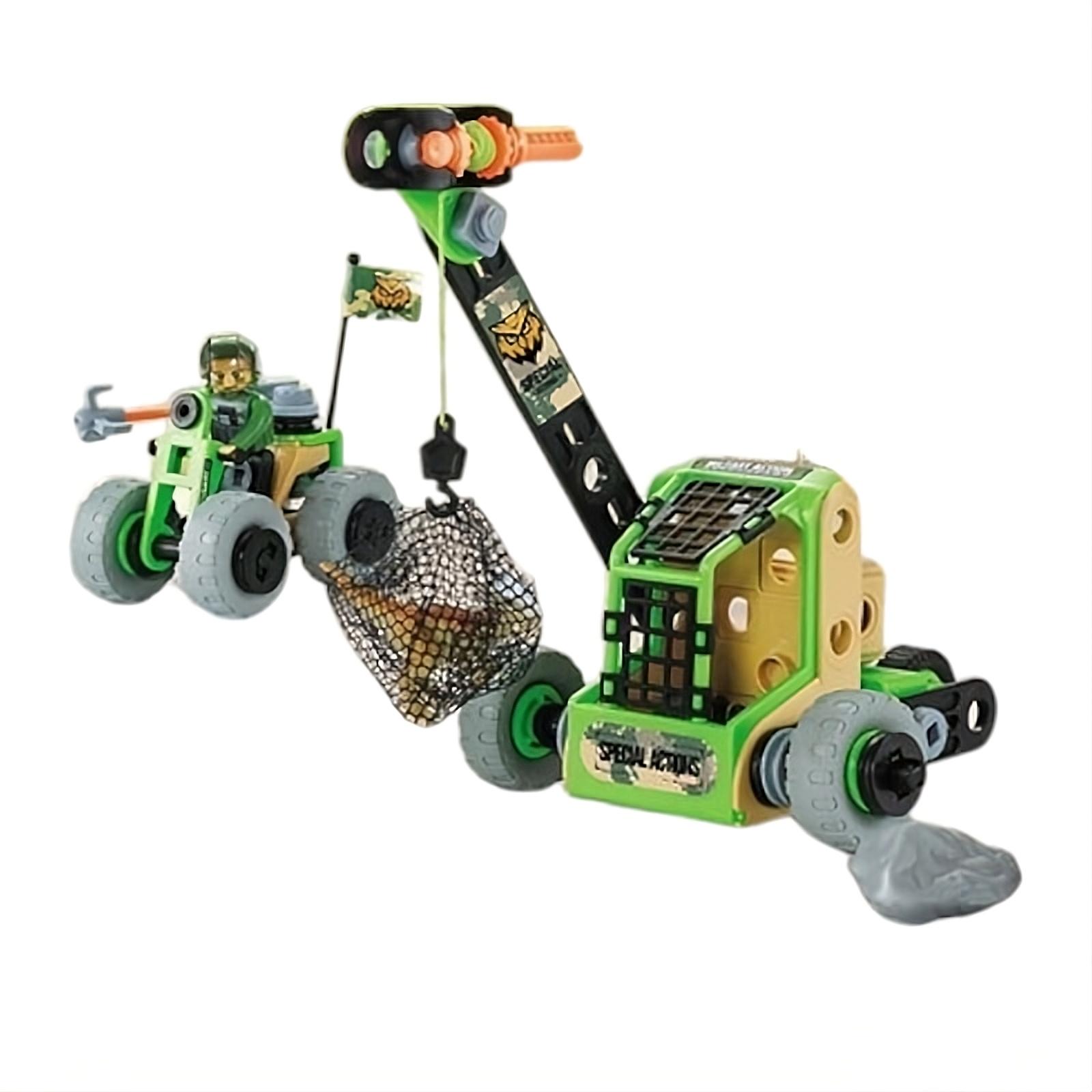 Конструктор детский J 6612 24/2 с динозаврами и инструментами 104 дет. (29188009) Конструктор детский J 6612 24/2 с динозаврами и инструментами 104 дет. (29188009)