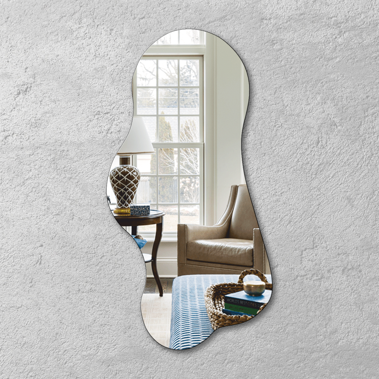 Дзеркало настінне №8 1200х600 мм (27641181)