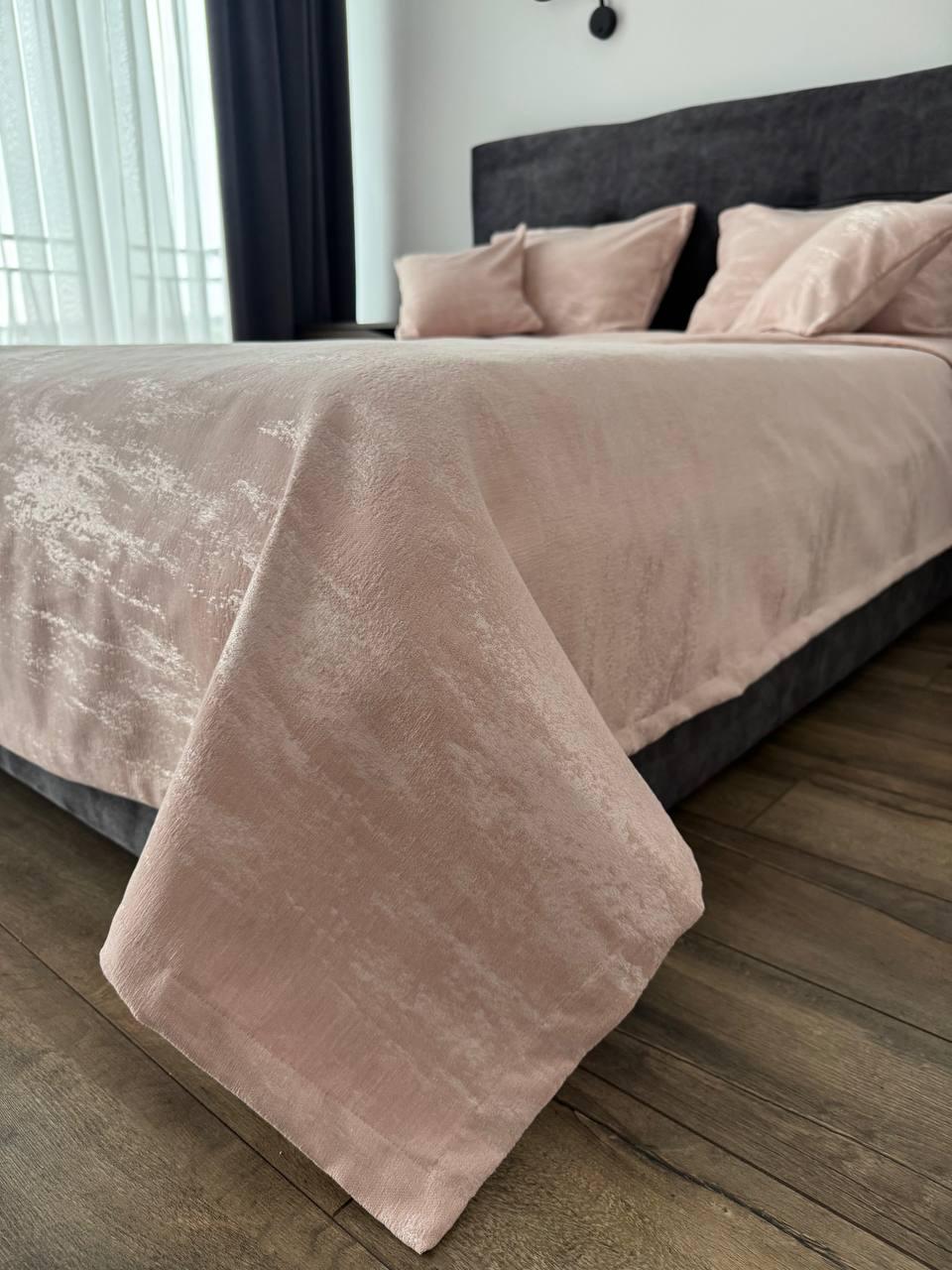 Покрывало Мрамор 200х250 см Розовый (22000-12-200x250cm) - фото 12