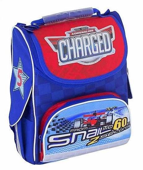 Ранец школьный каркасный Cool For School Turbo 34х26х13 см 6-15 л Синий (TU06801)