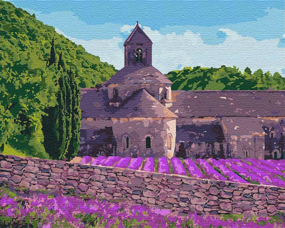 Картина по номерам Идейка "Аромат лаванды" 40х50 см (Az-268630)