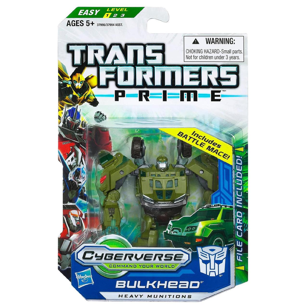 Трансформер автобот Hasbro Bulkhead Transformers Prime Cyberverse Commander
