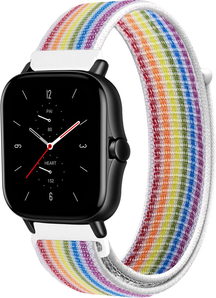 Ремешок нейлоновый Sport Loop для Amazfit GTS 2e Разноцветный (15028-64)