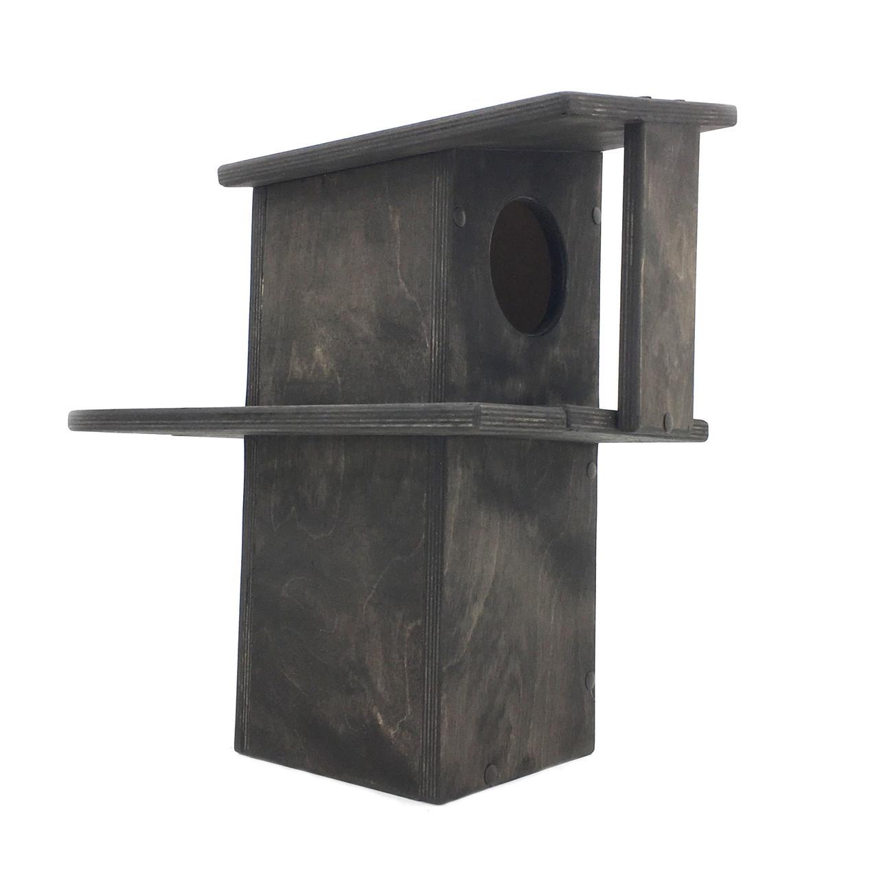 Домик для белок из дерева Кола Венге (ДДБ-000912) - фото 3 Домик для белок из дерева Кола Венге (ДДБ-000912) - фото 3