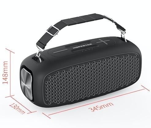 Портативна Bluetooth колонка Hopestar A30 Чорний - фото 2