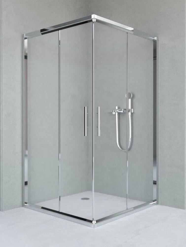 Душова кабіна Aquanil INDIANA прозоре скло хром профіль 90х80х190 см Душова кабіна Aquanil INDIANA прозоре скло хром профіль 90х80х190 см