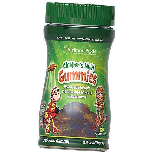 Мультивитамины для детей children's multivitamins & mineral gummies 60 таблеток (36367200)