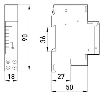 Реле времени E.NEXT AC1 AC суточное электромеханическое 230 В 16 А (i0310008) - фото 4