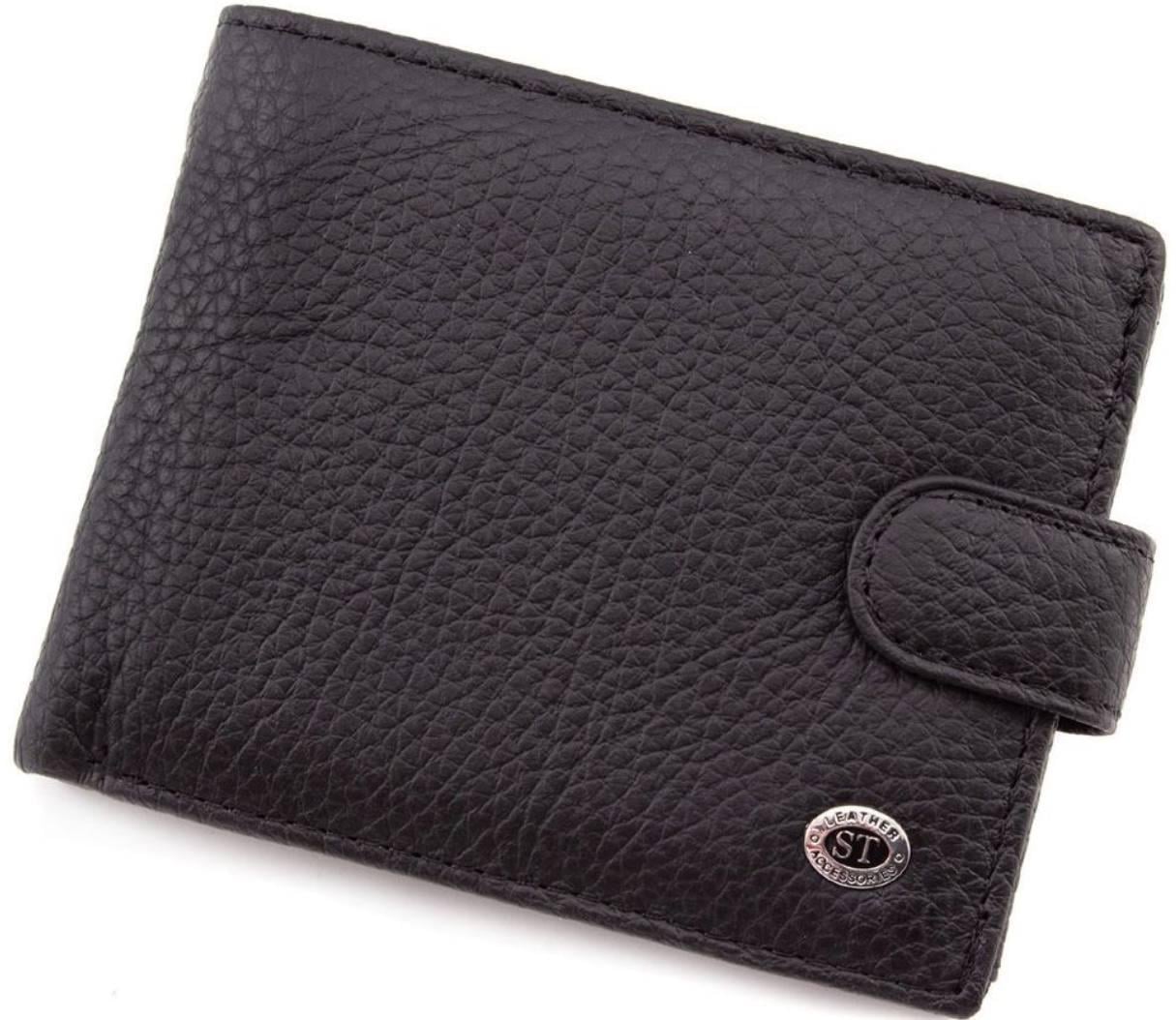 Кошелек мужской ST Leather ST141 Black (456982) Кошелек мужской ST Leather ST141 Black (456982)