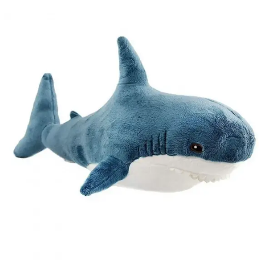 М'яка іграшка подушка-обіймашка Shark doll Акула плюшева 80 см (10138) - фото 1