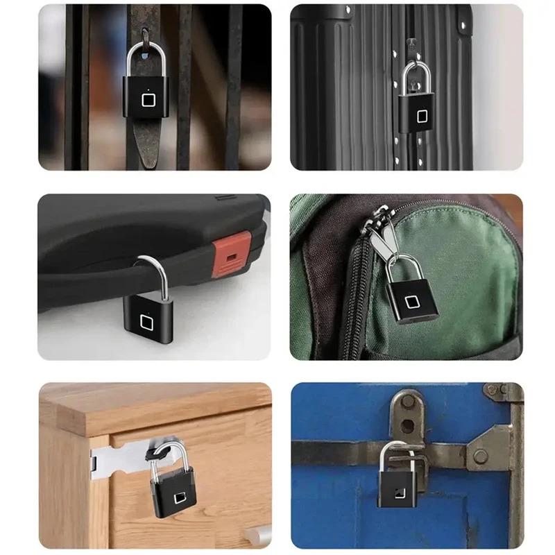 Замок навісний біометричний з вологозахистом IP65 (234570613_346) - фото 3