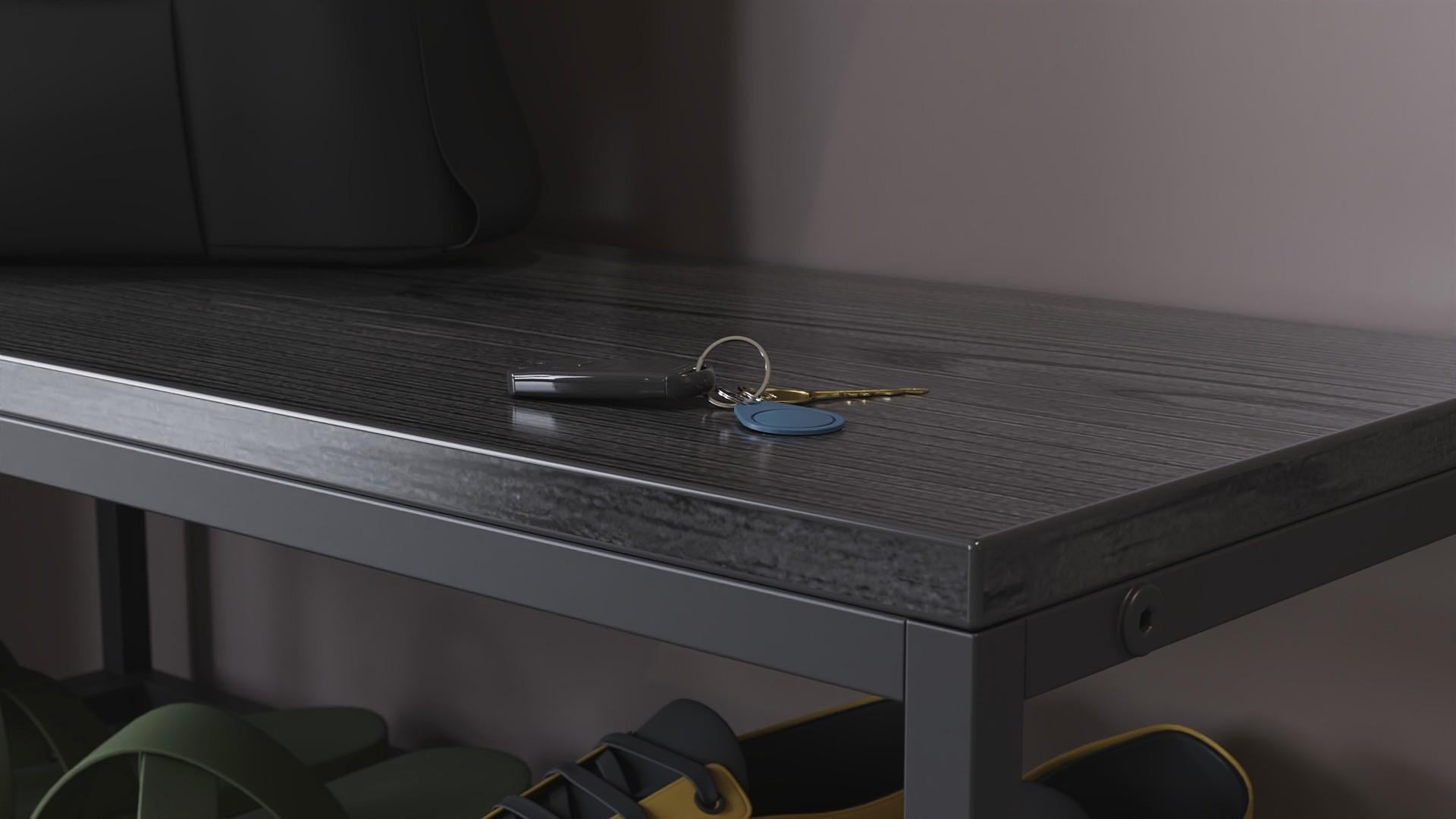 Банкетка універсальна Ferrum-decor Слайм ДСП 16 мм 45x63x26 см Чорний/Сосна Кембра (FRD-104074) - фото 7