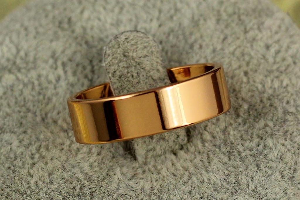 Обручка Xuping Jewelry американка 6 мм р. 20 Золотистий (2097128695)