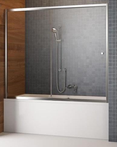 Штора для ванны стеклянная Radaway Vesta DWJ стекло прозрачное 170x150 см (209117-01-01)