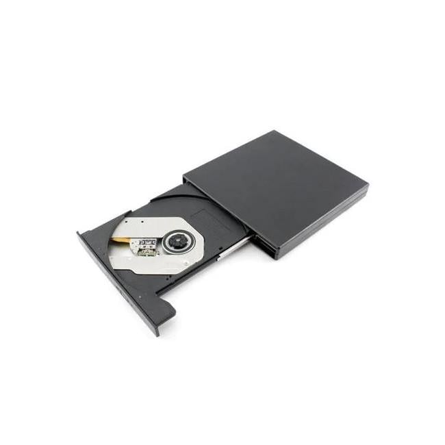 Дисковод зовнішній портативний USB DVD-RW CD-RW Black (015503) - фото 5