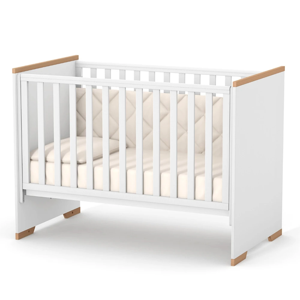 Дитяче ліжечко Veres ЛД 9 Сіетл 120x60 см Білий