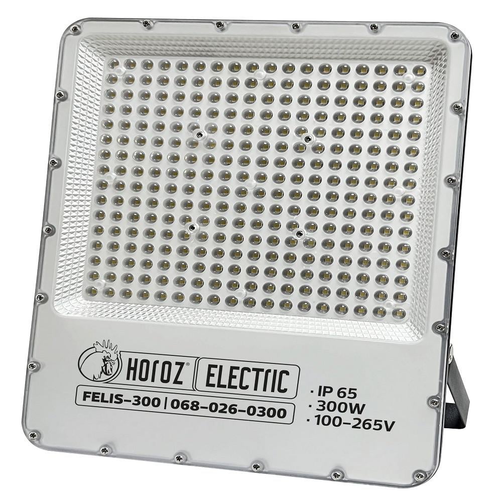 Прожектор светодиодный HOROZ ELECTRIC FELIS-300 300W 6400K 36000 Lm IP 65