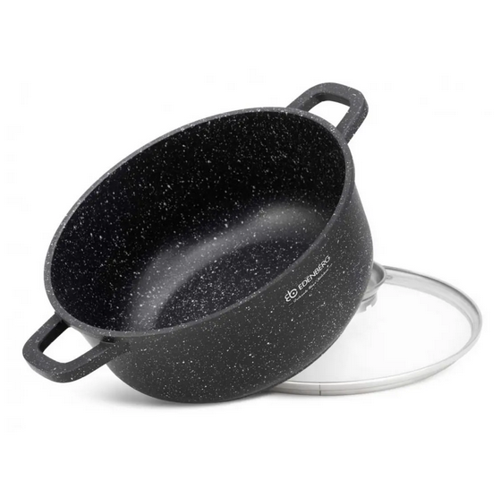 Кастрюля с гранитным покрытием Edenberg 3,3 л Черный (EB-8117) - фото 3 Кастрюля с гранитным покрытием Edenberg 3,3 л Черный (EB-8117) - фото 3