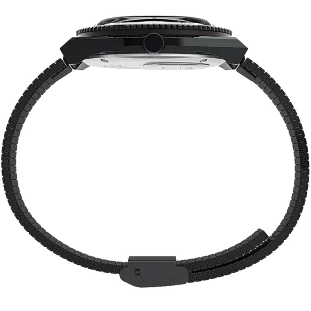 Наручний годинник чоловічий Timex Q Diver кварцевий Black (Tx2u61600) - фото 5