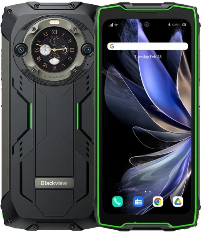 Смартфон Blackview BV9300 Pro 8/256 Гб Global Version Green - фото 1