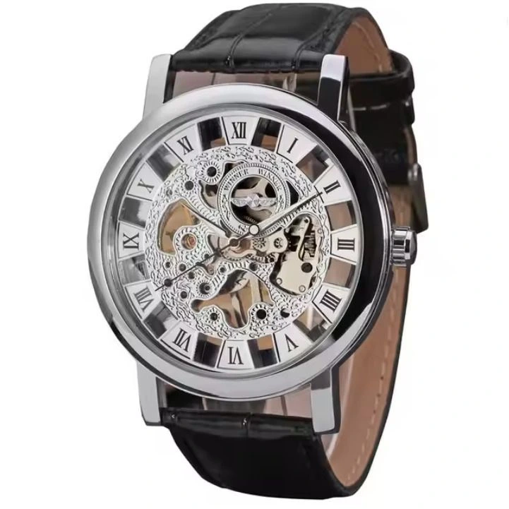 Годинник жіночий механічний Winner Silver II (18186)