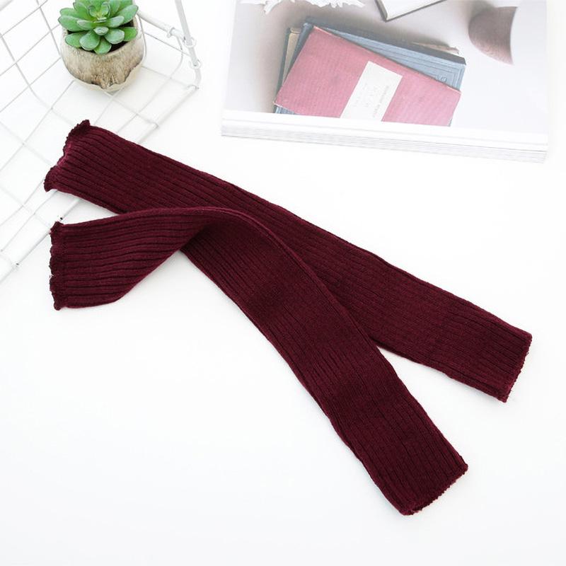 Мітенки довгі в рубчик One size Бордовий (1638) - фото 4 Мітенки довгі в рубчик One size Бордовий (1638) - фото 4